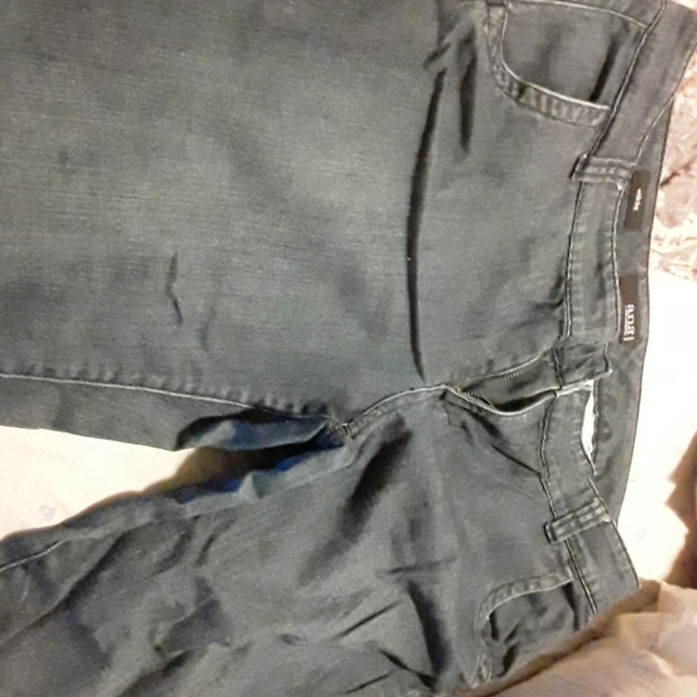 Jeans dress pants and a skirt